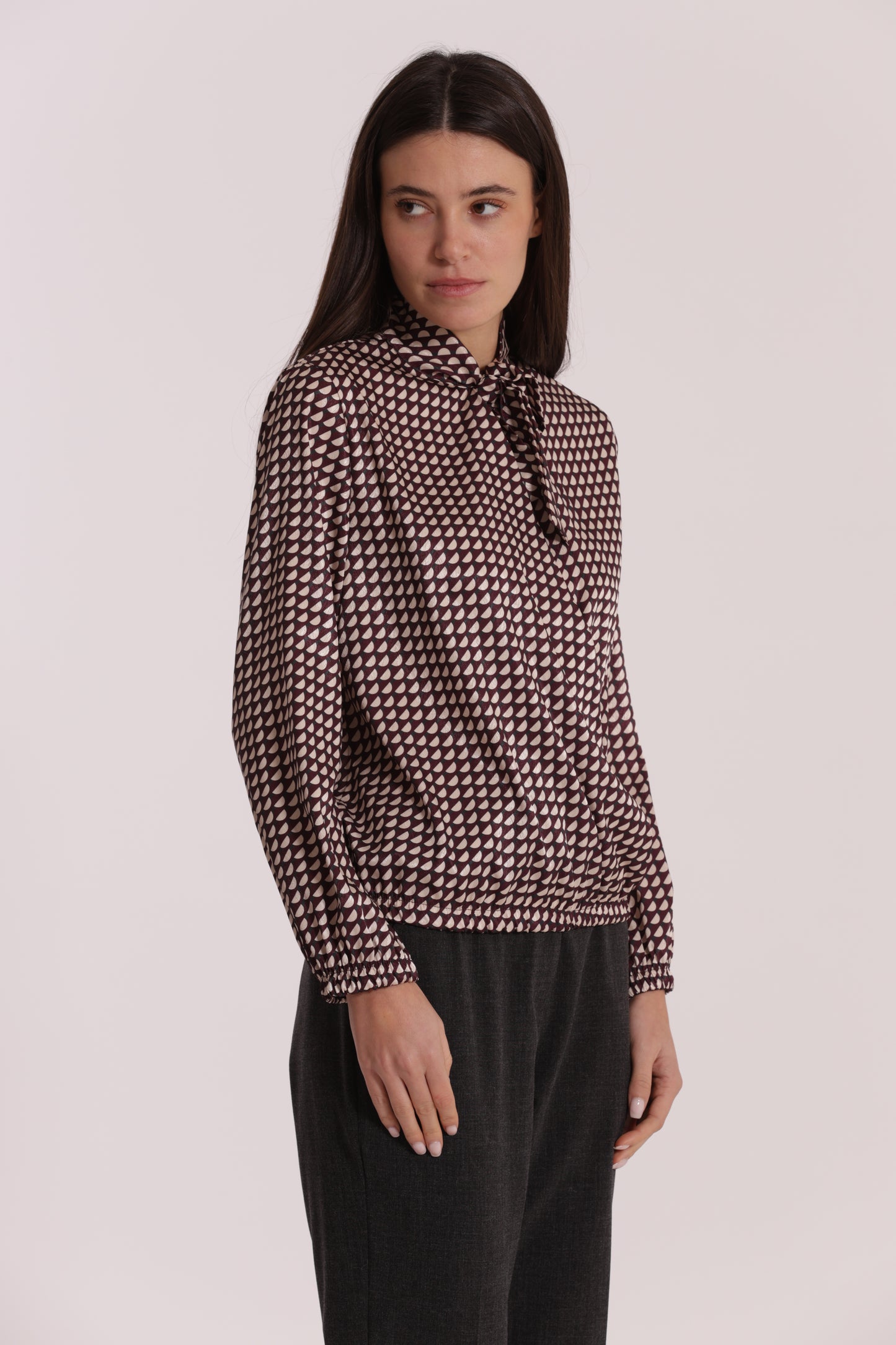 BLUSA CON FUSCIACCA FANTASIA GEO
