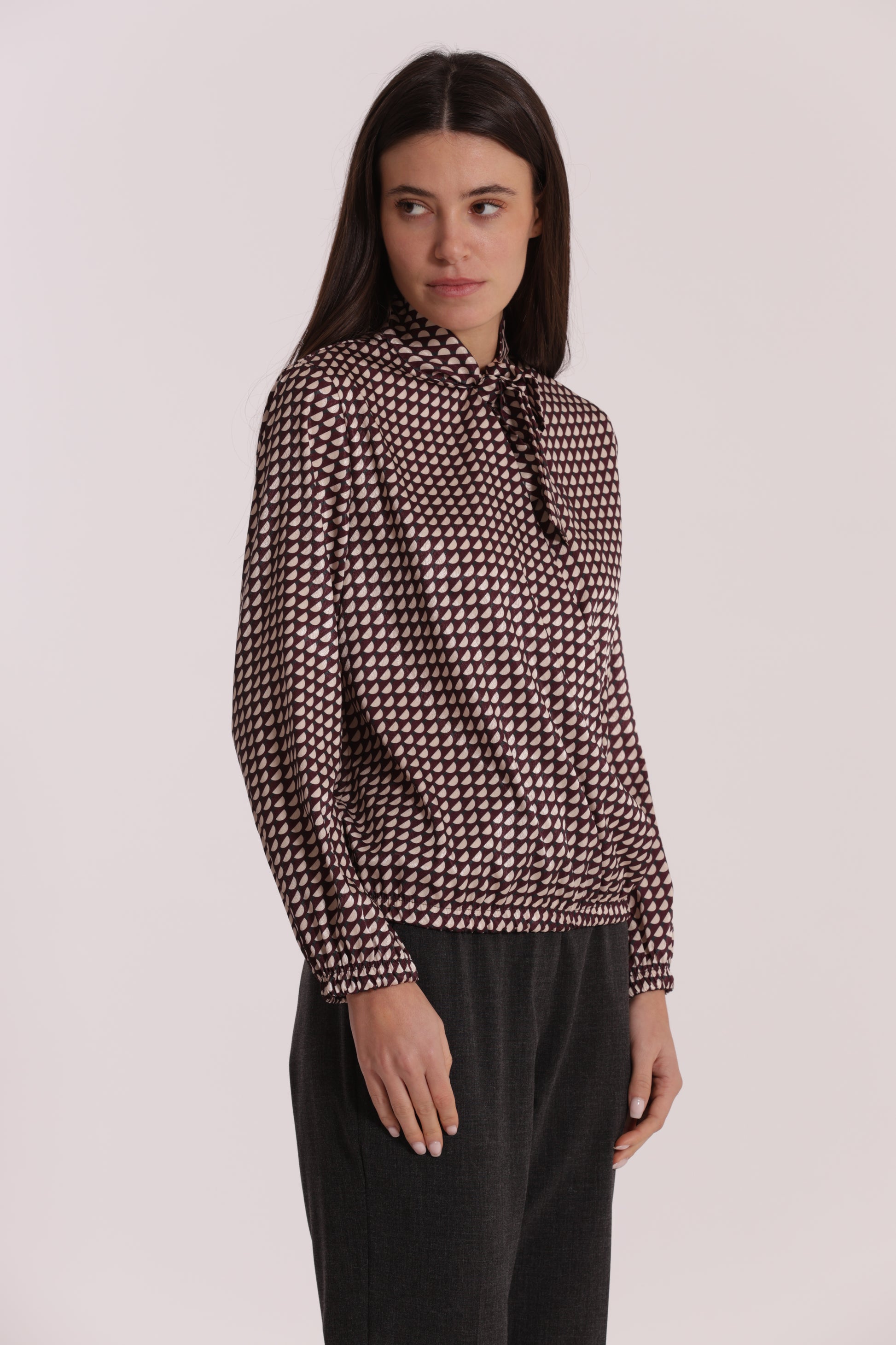 BLUSA CON FUSCIACCA FANTASIA GEO