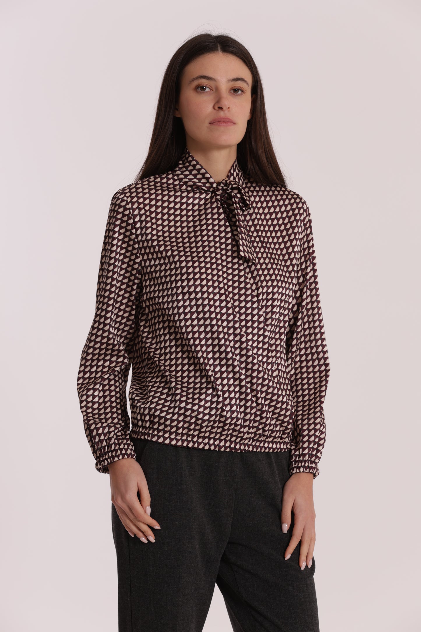 BLUSA CON FUSCIACCA FANTASIA GEO