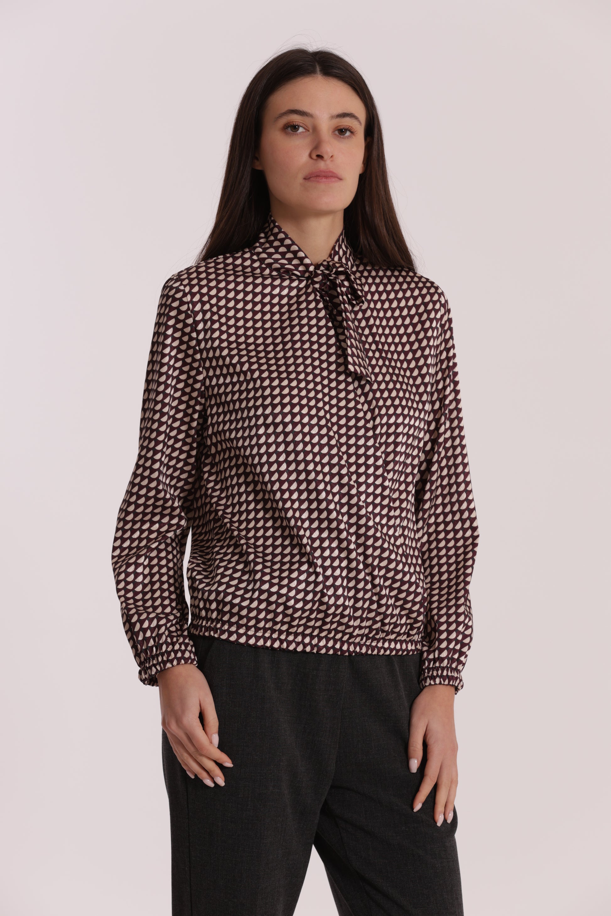BLUSA CON FUSCIACCA FANTASIA GEO