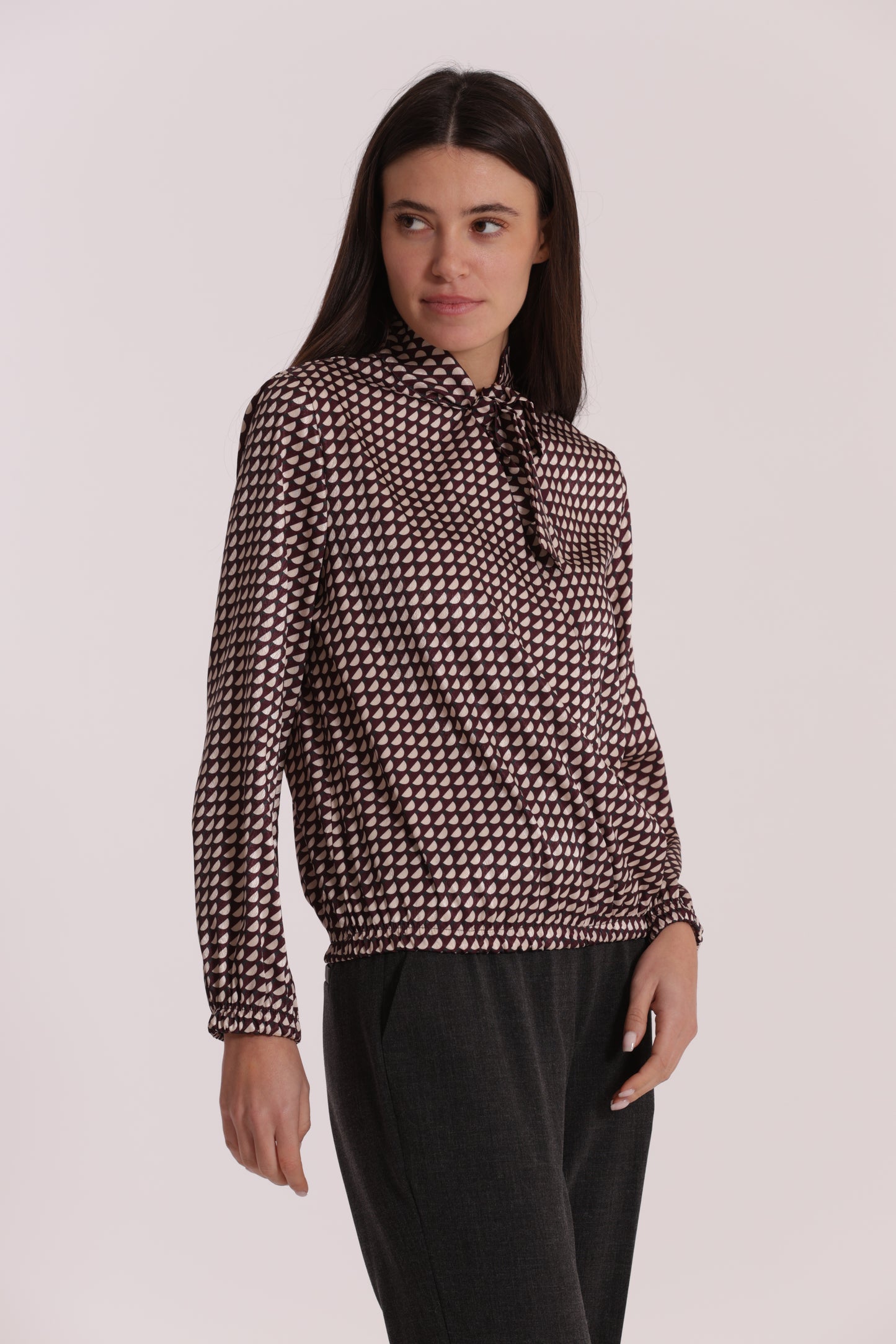 BLUSA CON FUSCIACCA FANTASIA GEO