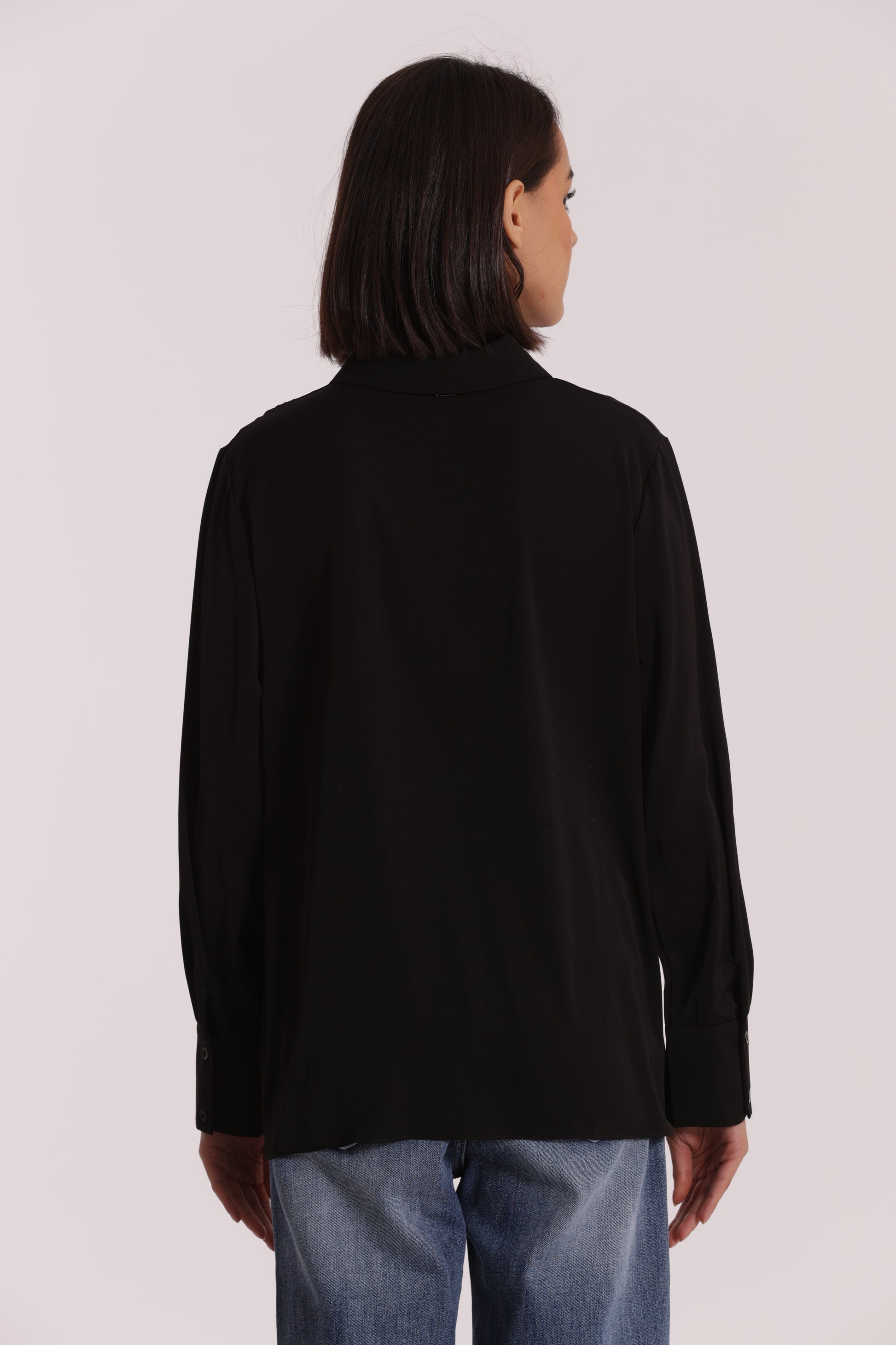 CAMICIA CON TASCHINO BICOLOR