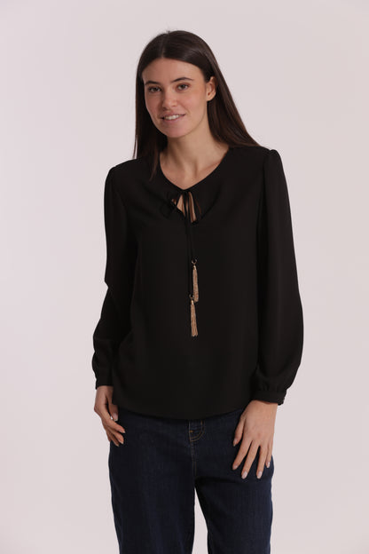 BLUSA CON FIOCCO