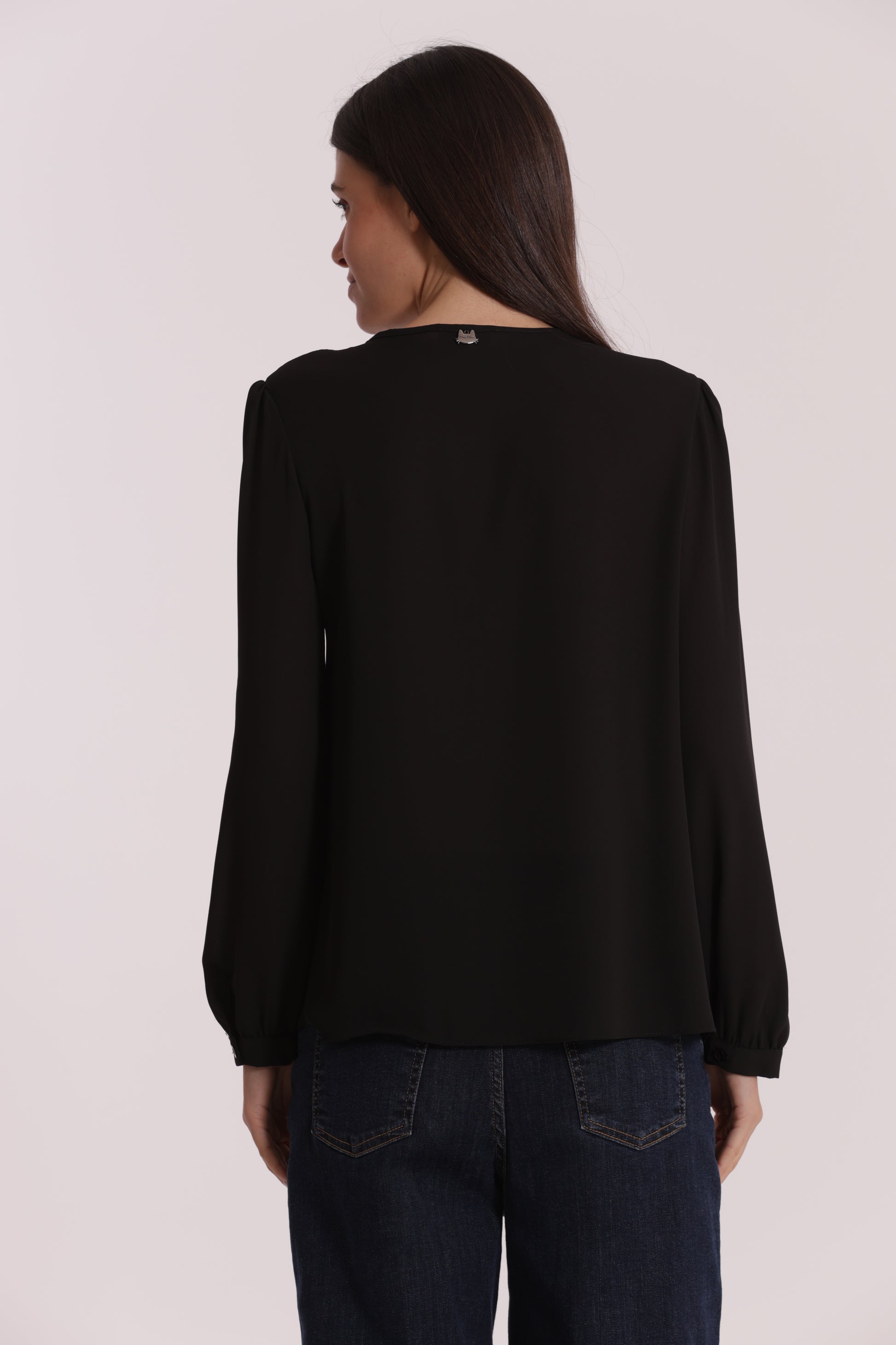 BLUSA CON FIOCCO