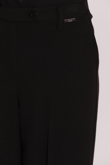 PANTALONE PALAZZO CON ELASTICO DIETRO IN POLYVISCOSA