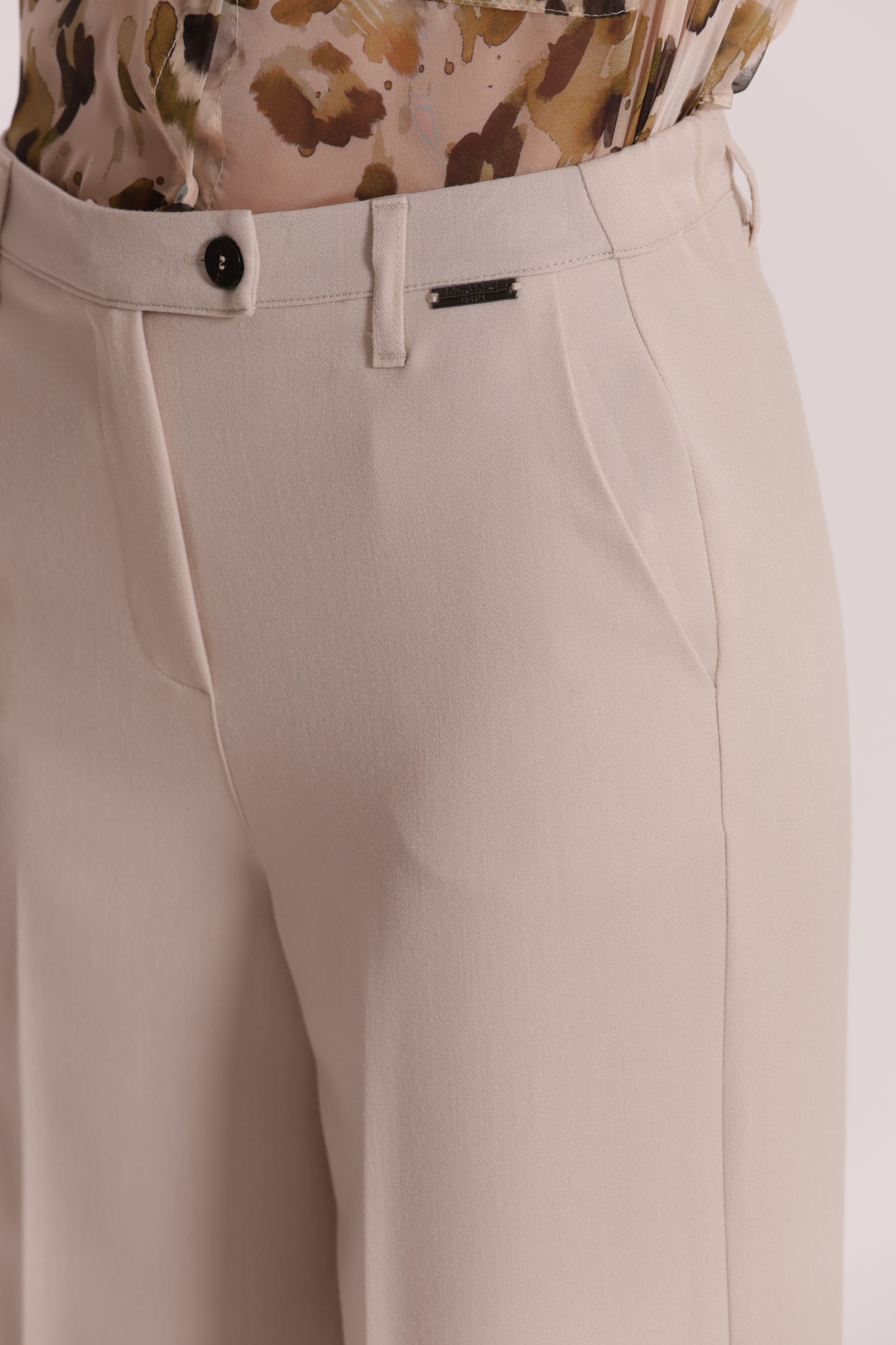 PANTALONE PALAZZO CON ELASTICO DIETRO IN POLYVISCOSA