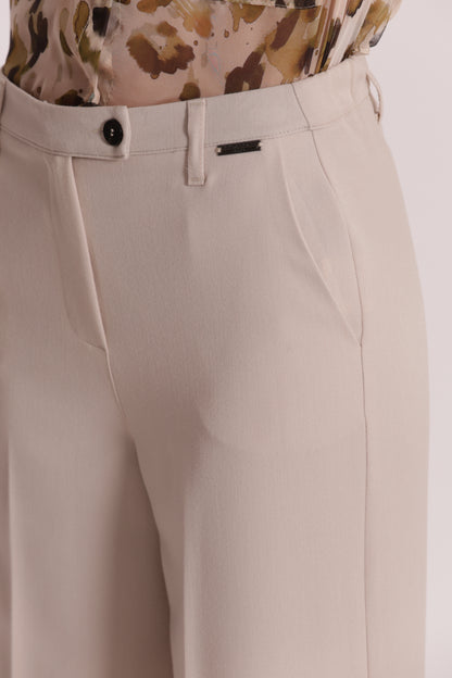PANTALONE PALAZZO CON ELASTICO DIETRO IN POLYVISCOSA
