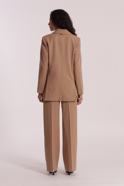PANTALONE PALAZZO CON ELASTICO DIETRO IN POLYVISCOSA