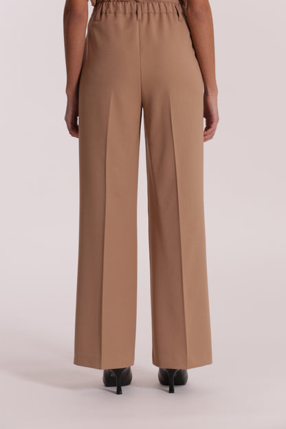 PANTALONE PALAZZO CON ELASTICO DIETRO IN POLYVISCOSA
