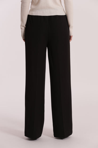 PANTALONE JOGGER PALAZZO IN POLYVISCOSA