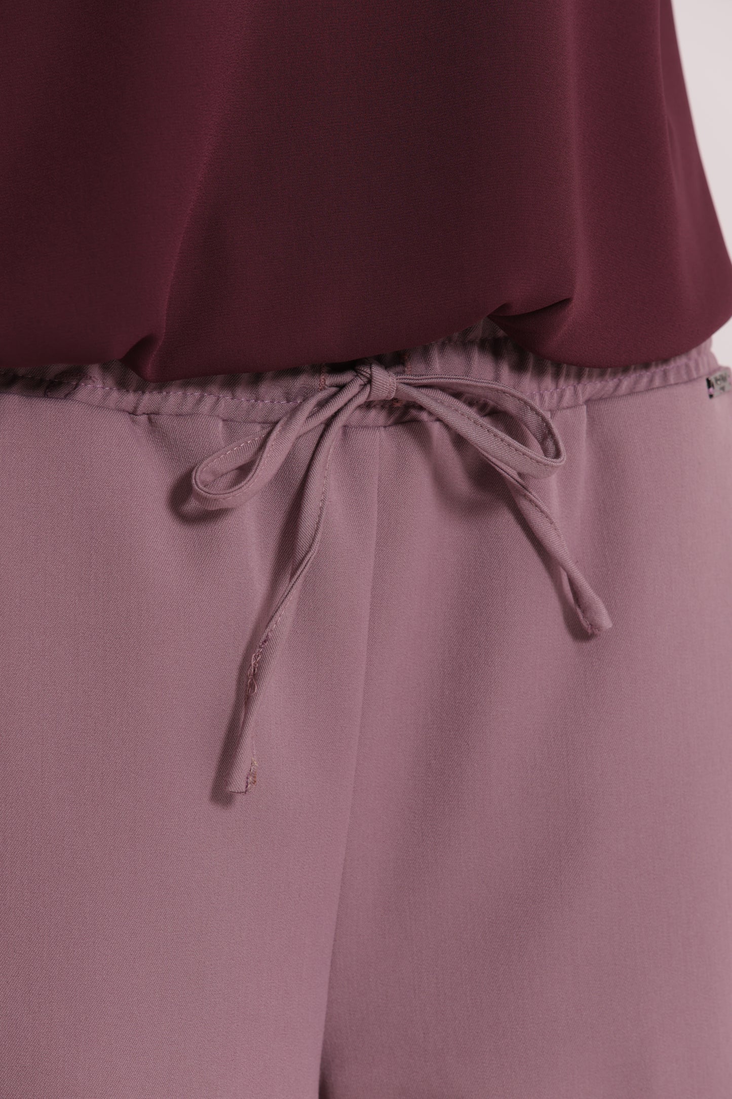 PANTALONE JOGGER PALAZZO IN POLYVISCOSA
