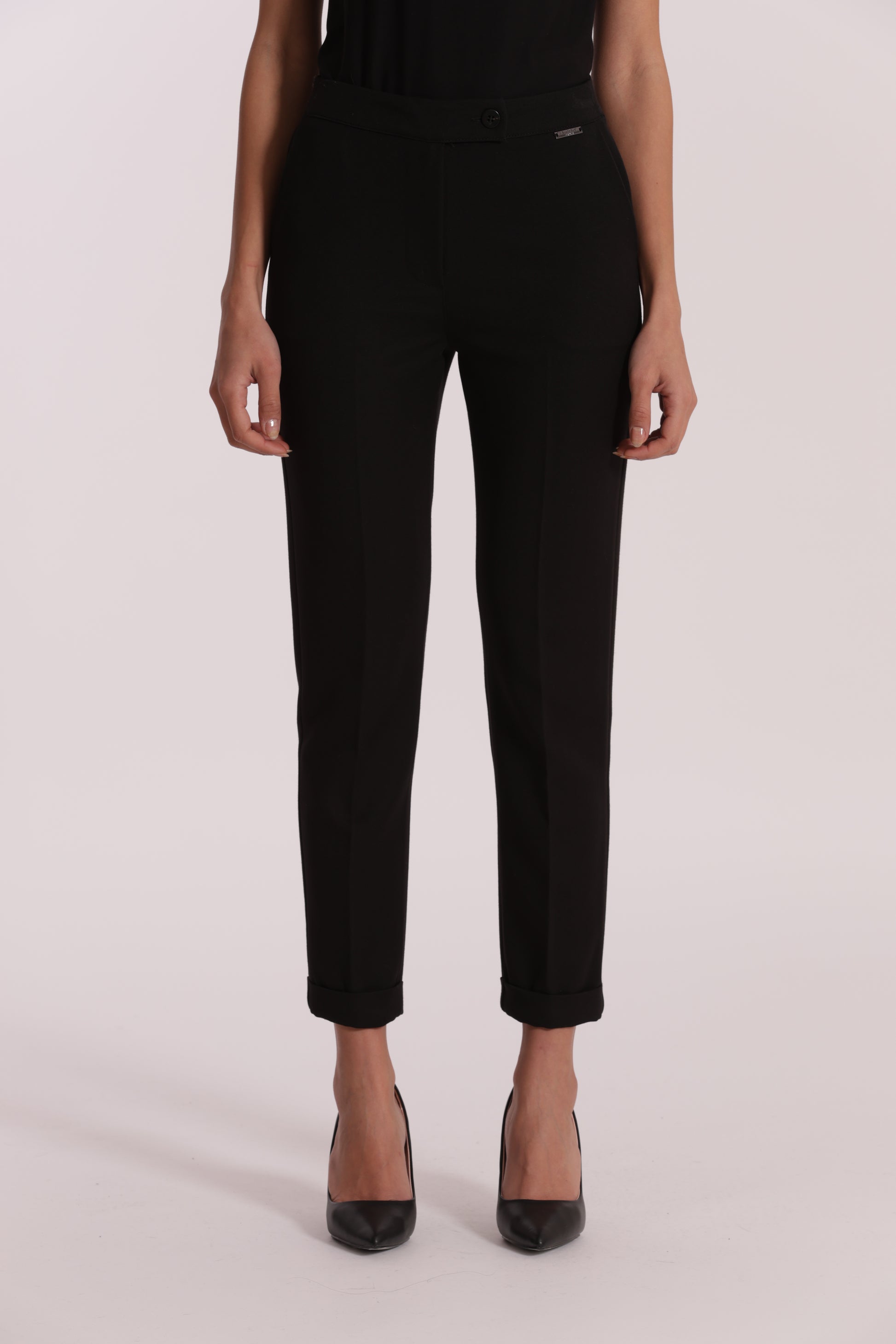 PANTALONE SIGARETTA IN POLYVISCOSA