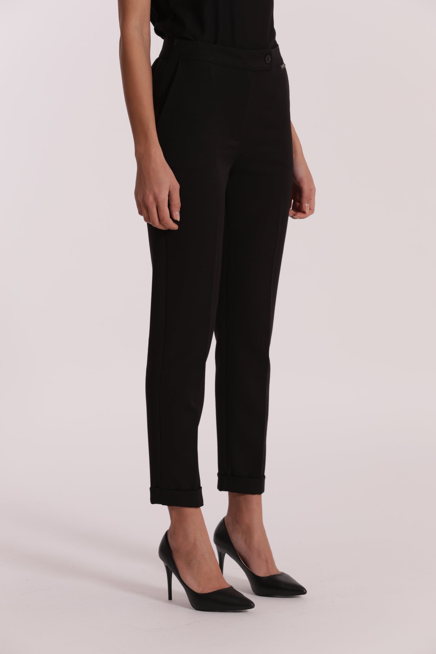 PANTALONE SIGARETTA IN POLYVISCOSA