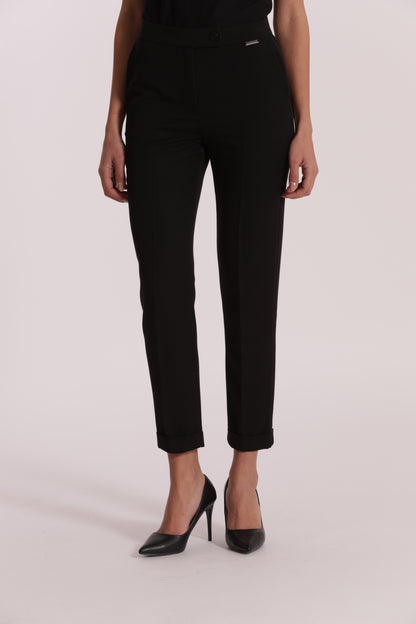 PANTALONE SIGARETTA IN POLYVISCOSA