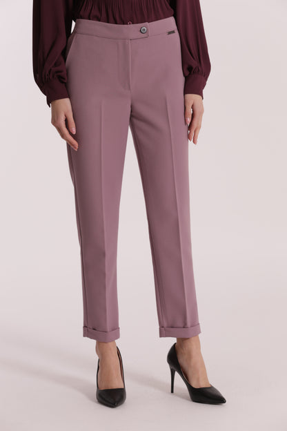 PANTALONE SIGARETTA IN POLYVISCOSA
