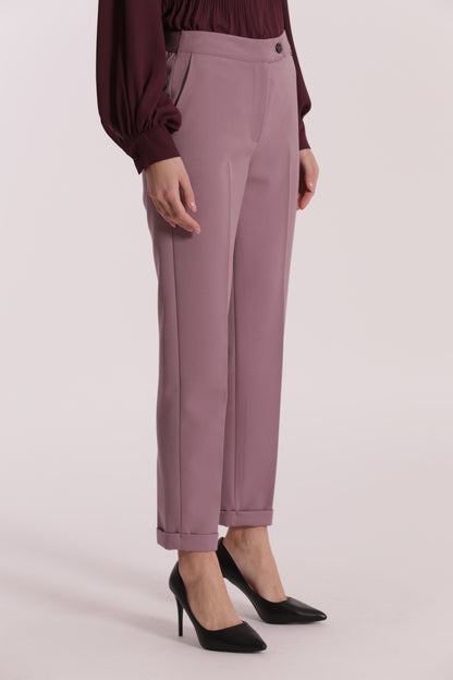 PANTALONE SIGARETTA IN POLYVISCOSA