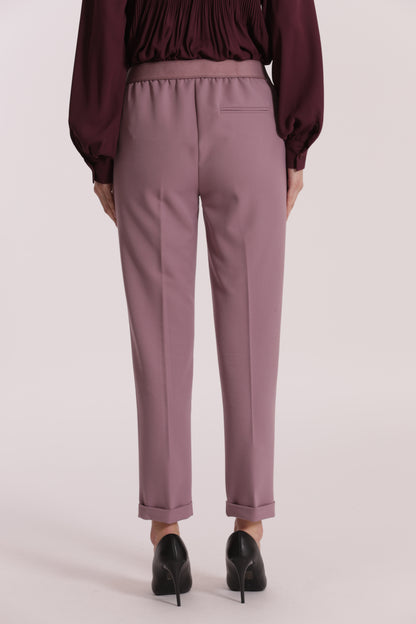 PANTALONE SIGARETTA IN POLYVISCOSA