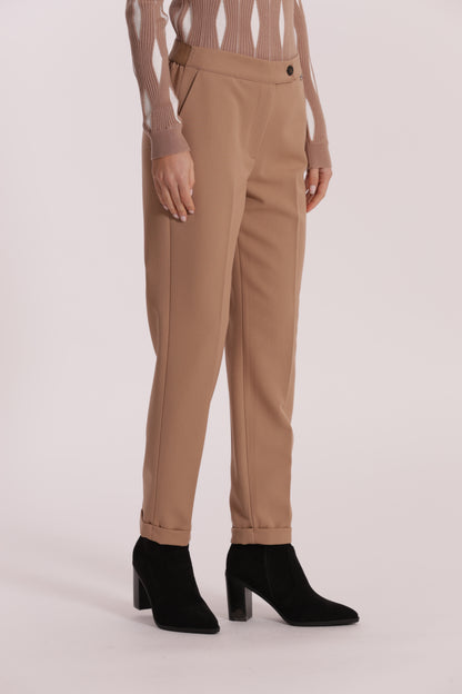 PANTALONE SIGARETTA IN POLYVISCOSA