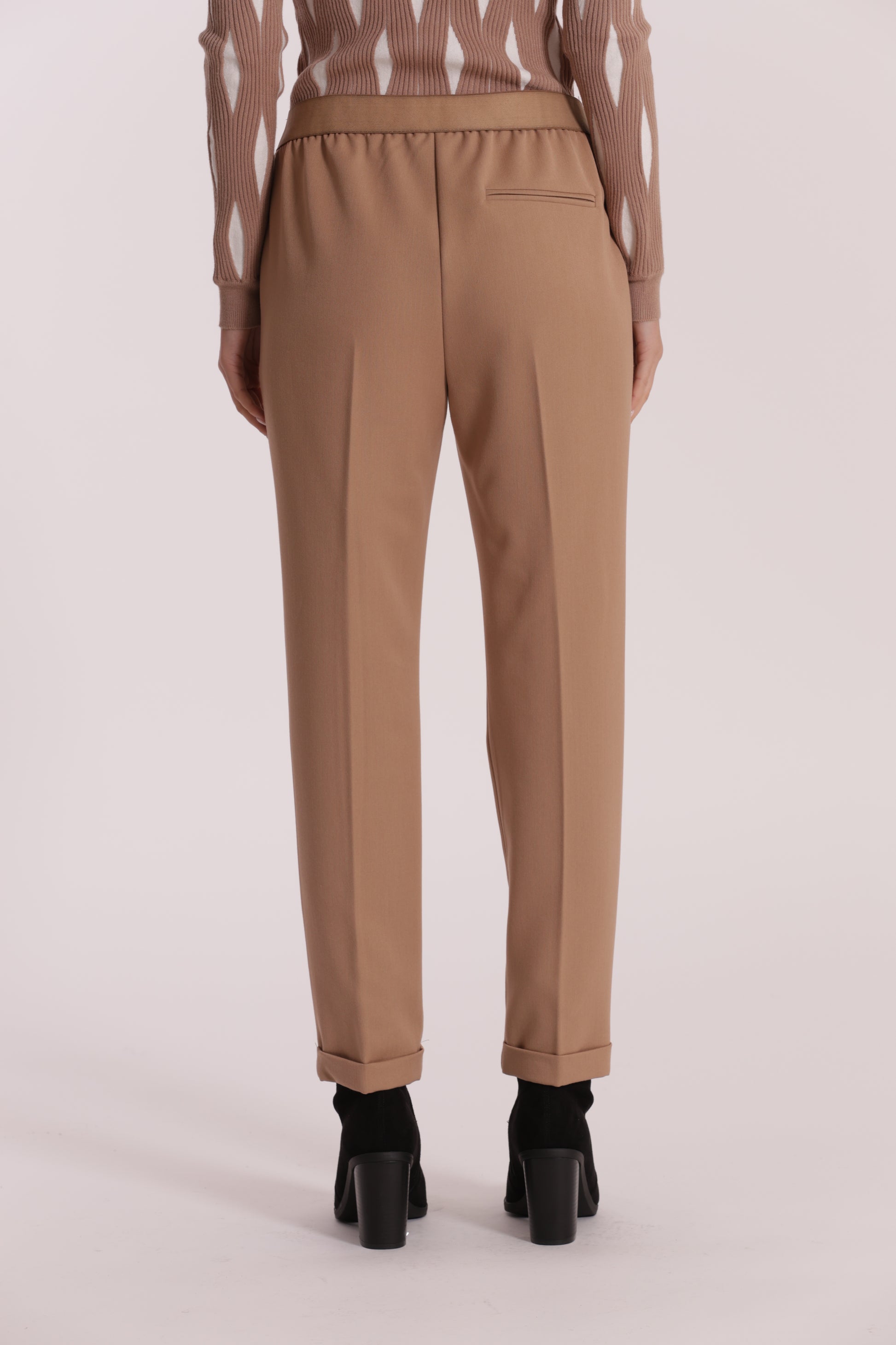 PANTALONE SIGARETTA IN POLYVISCOSA