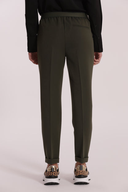 PANTALONE SIGARETTA IN POLYVISCOSA