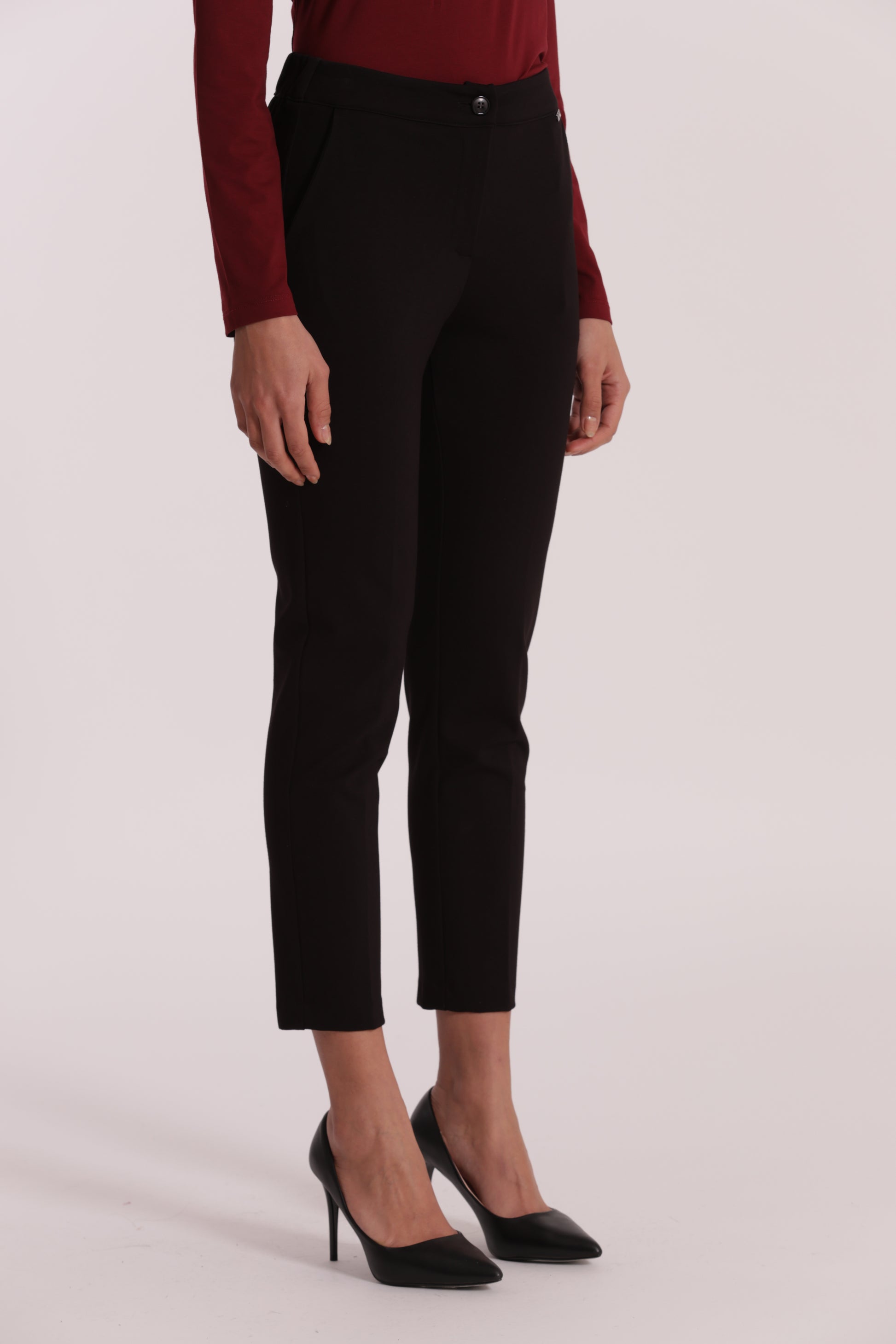 PANTALONE SIGARETTA IN PUNTO MILANO