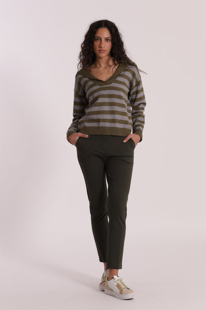 PANTALONE SIGARETTA IN PUNTO MILANO