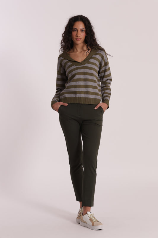 PANTALONE SIGARETTA IN PUNTO MILANO