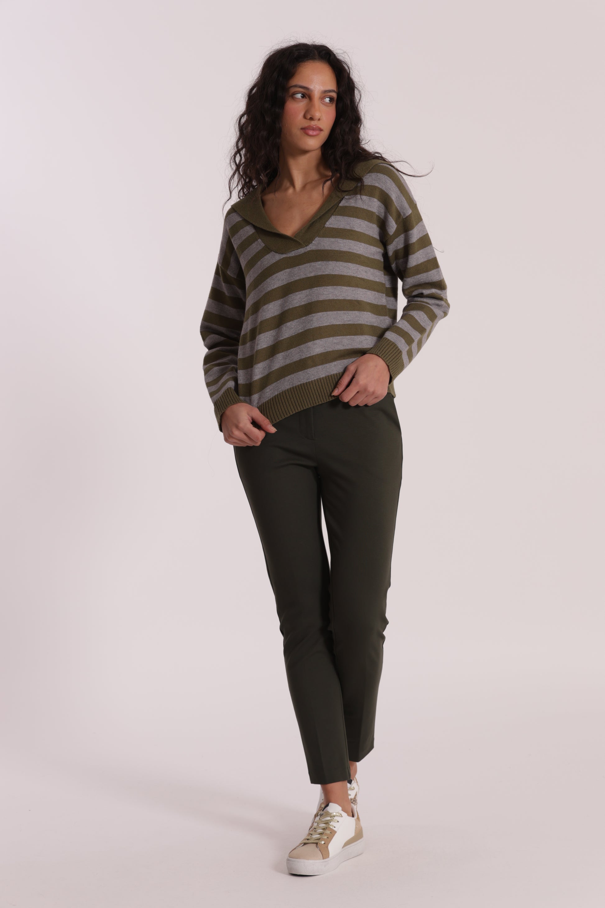 PANTALONE SIGARETTA IN PUNTO MILANO