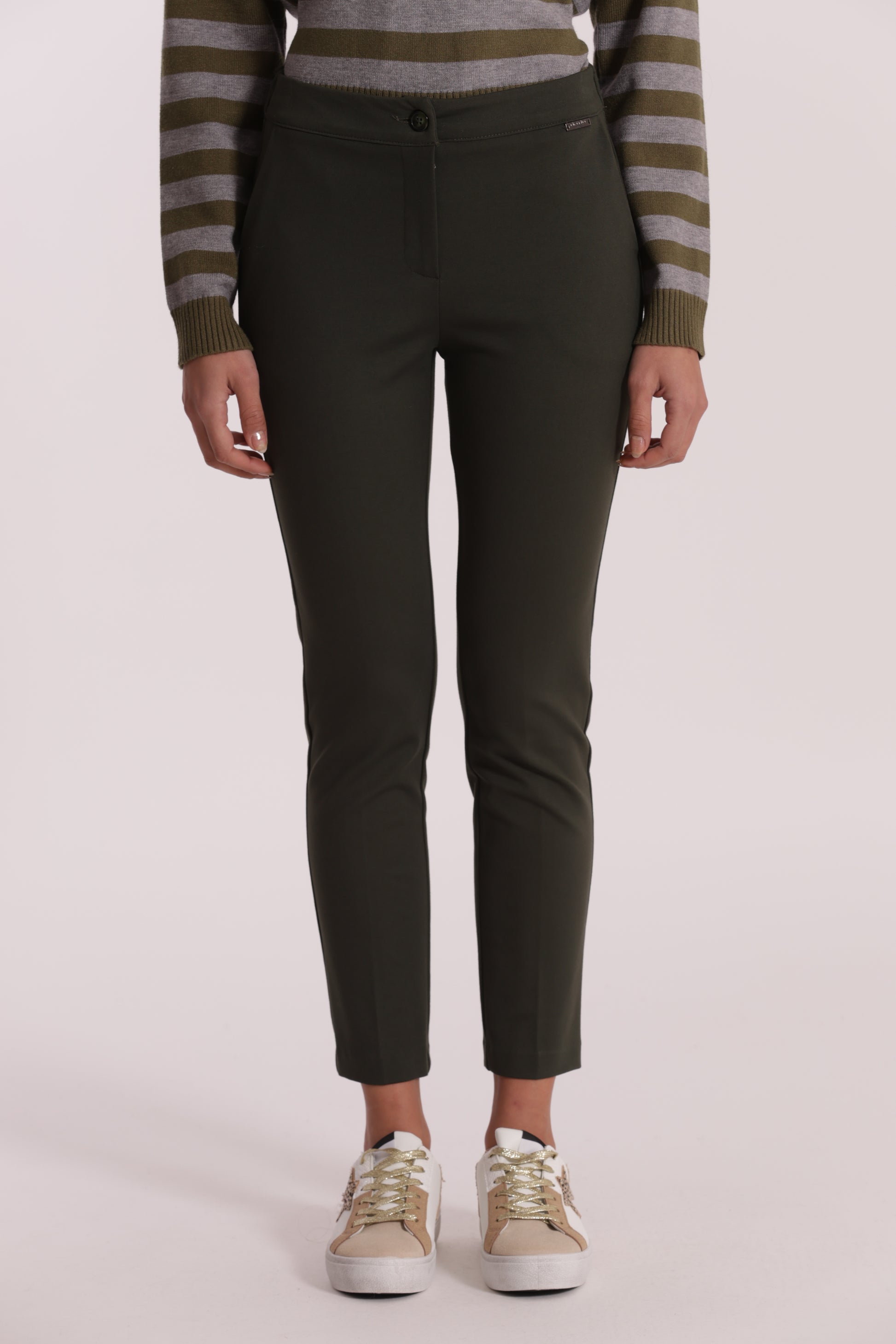 PANTALONE SIGARETTA IN PUNTO MILANO