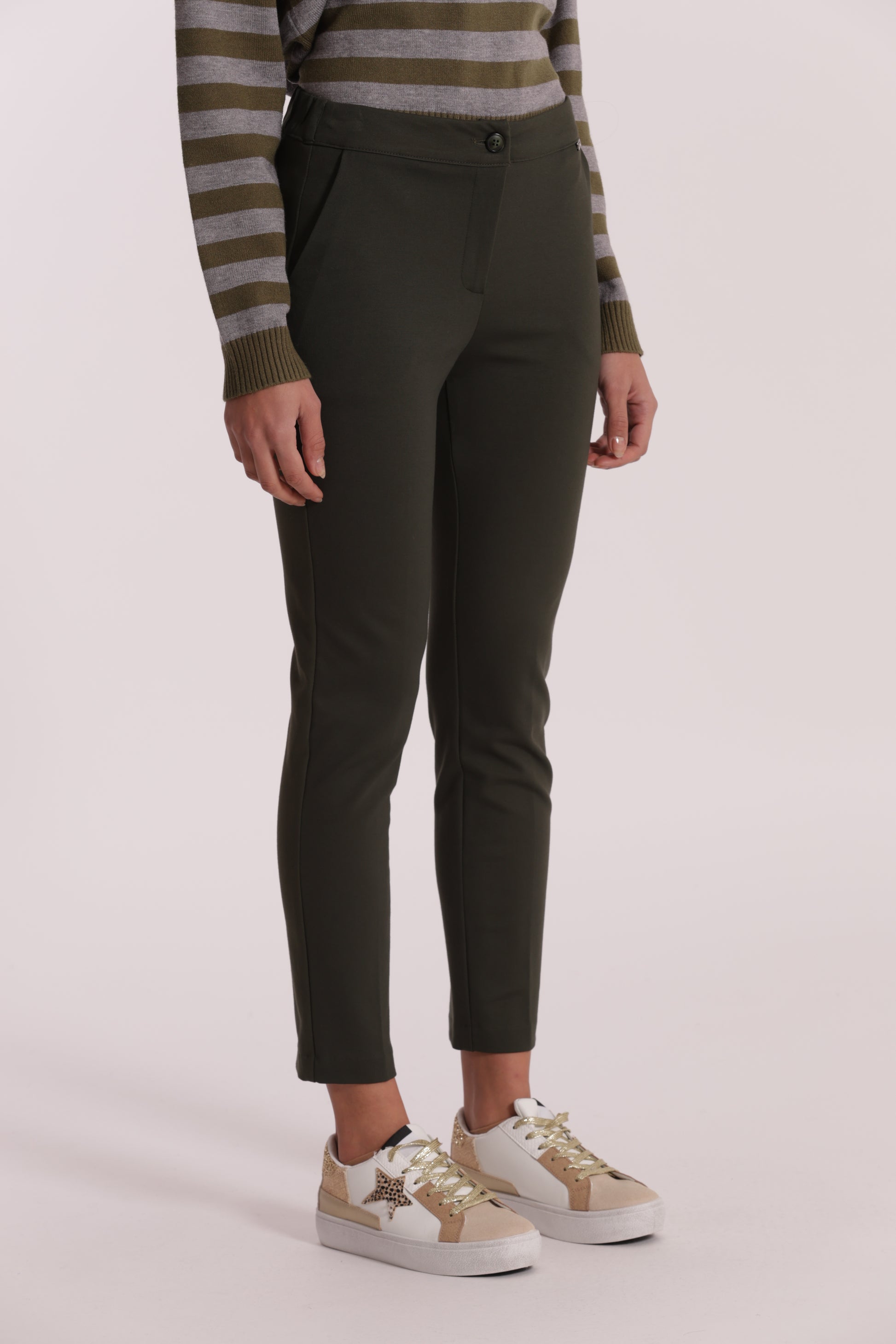 PANTALONE SIGARETTA IN PUNTO MILANO