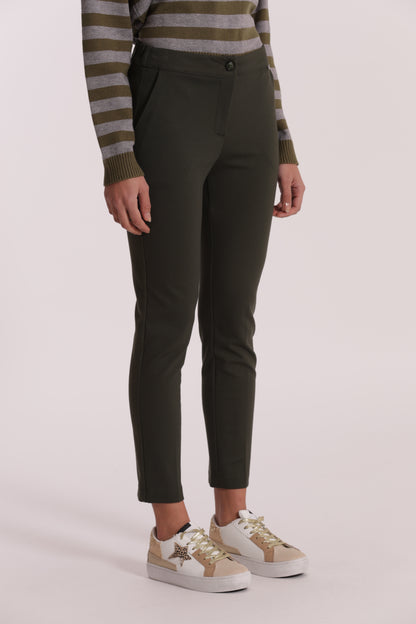 PANTALONE SIGARETTA IN PUNTO MILANO