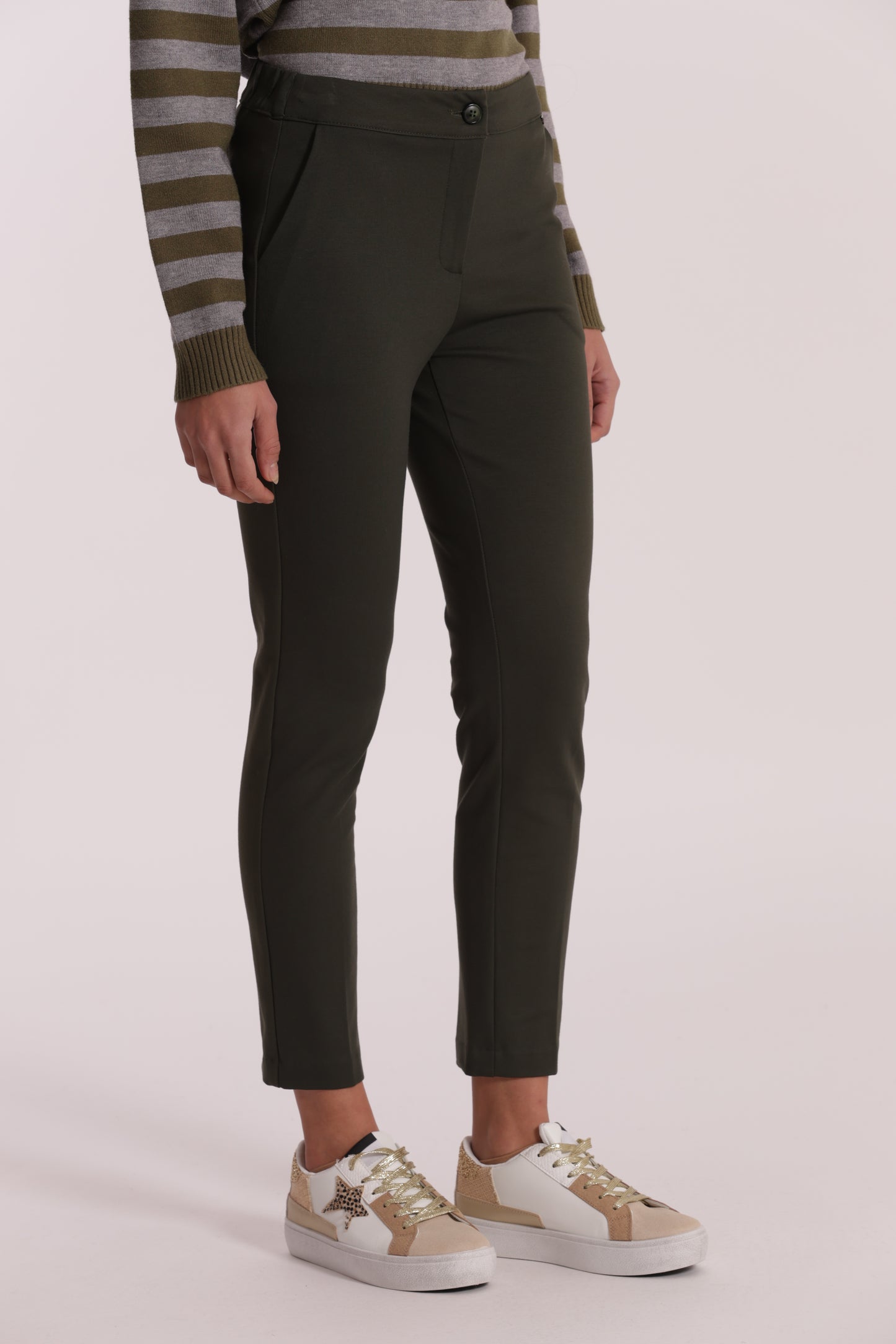 PANTALONE SIGARETTA IN PUNTO MILANO