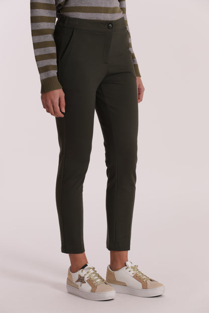 PANTALONE SIGARETTA IN PUNTO MILANO