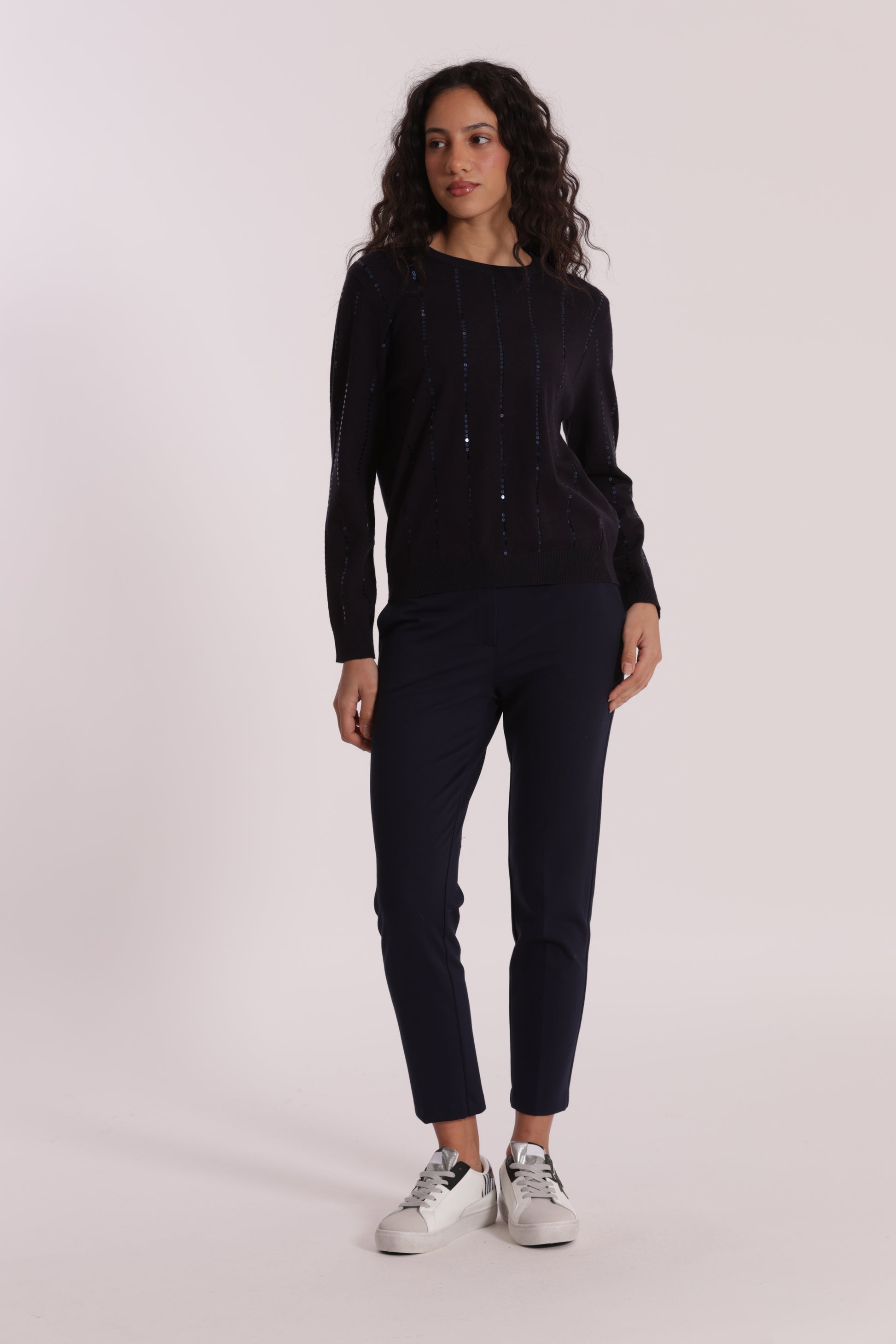 PANTALONE SIGARETTA IN PUNTO MILANO