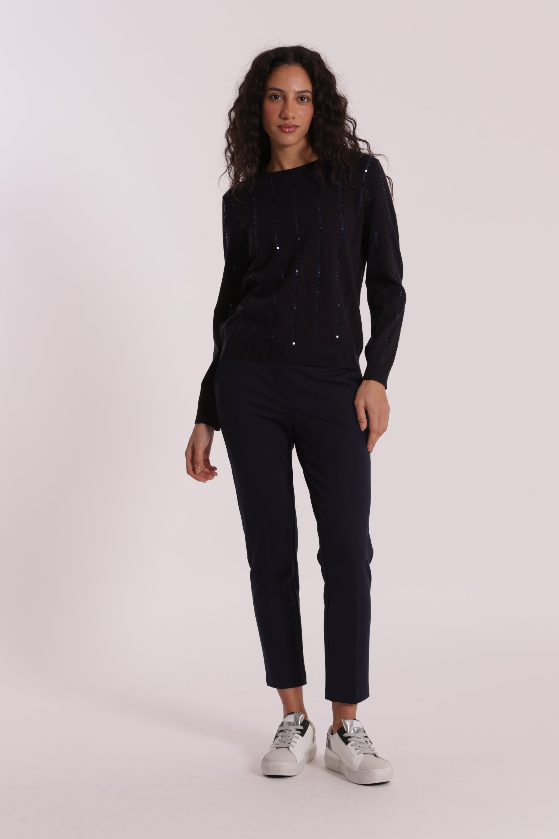PANTALONE SIGARETTA IN PUNTO MILANO