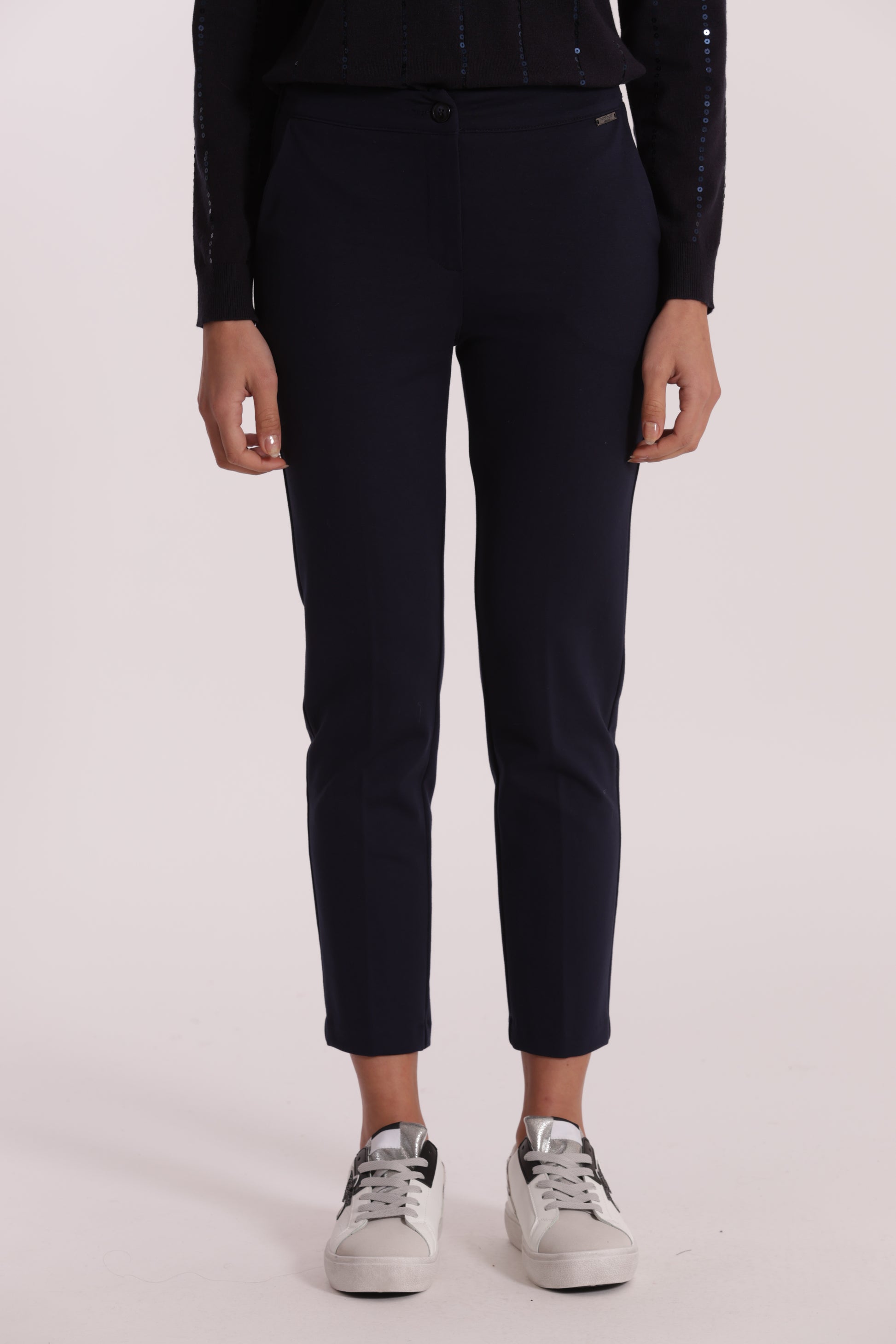 PANTALONE SIGARETTA IN PUNTO MILANO
