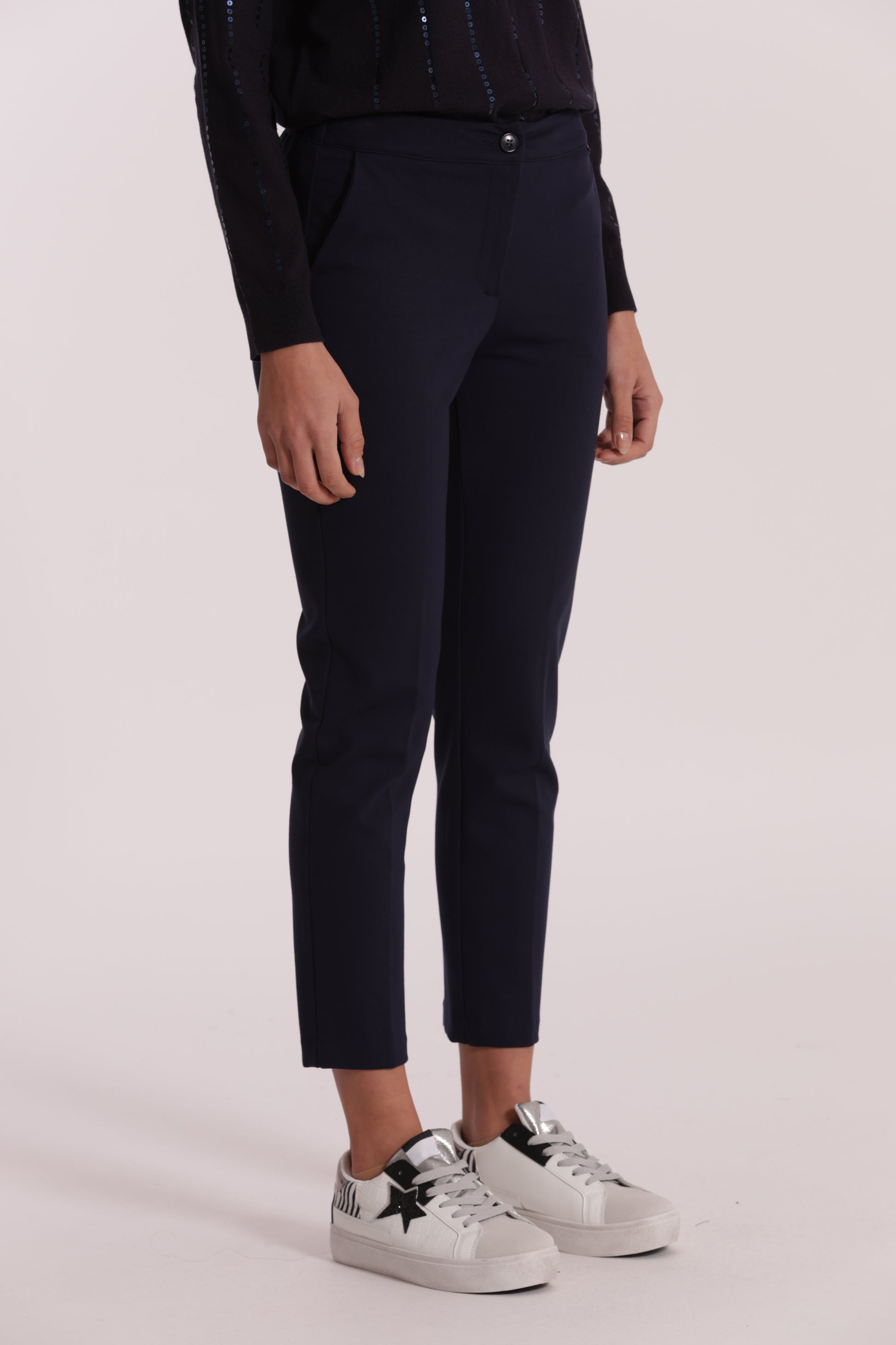 PANTALONE SIGARETTA IN PUNTO MILANO