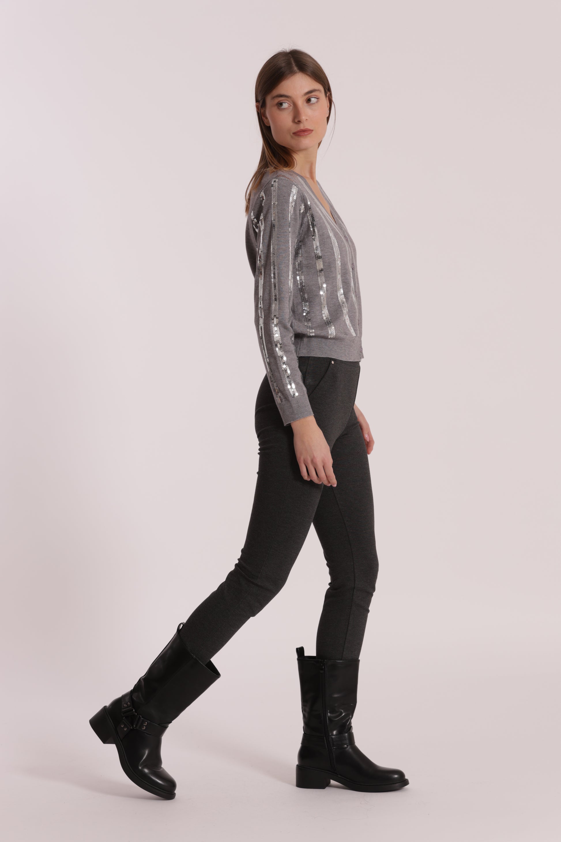 PANTALONE PUSH UP IN PUNTO MILANO