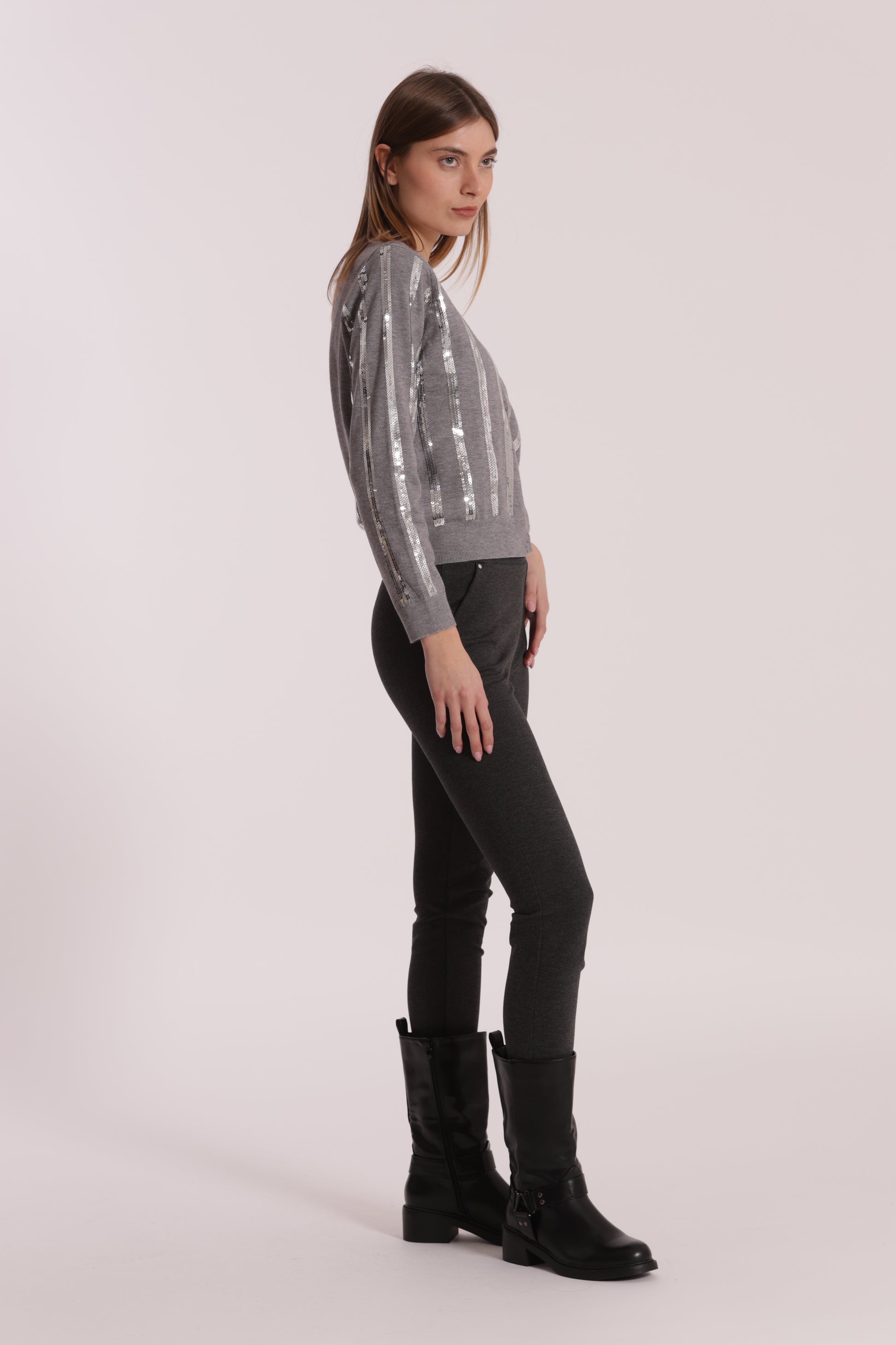 PANTALONE PUSH UP IN PUNTO MILANO
