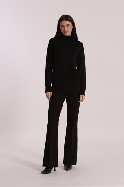 PANTALONE FLARE IN PUNTO MILANO