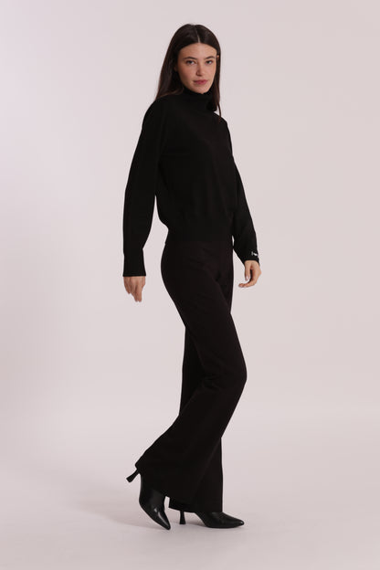 PANTALONE FLARE IN PUNTO MILANO