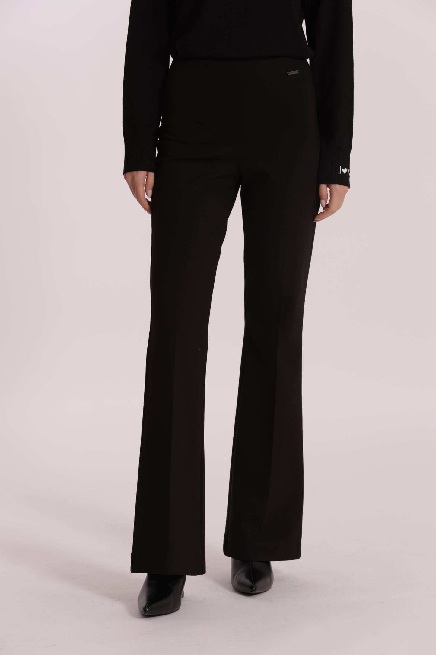 PANTALONE FLARE IN PUNTO MILANO