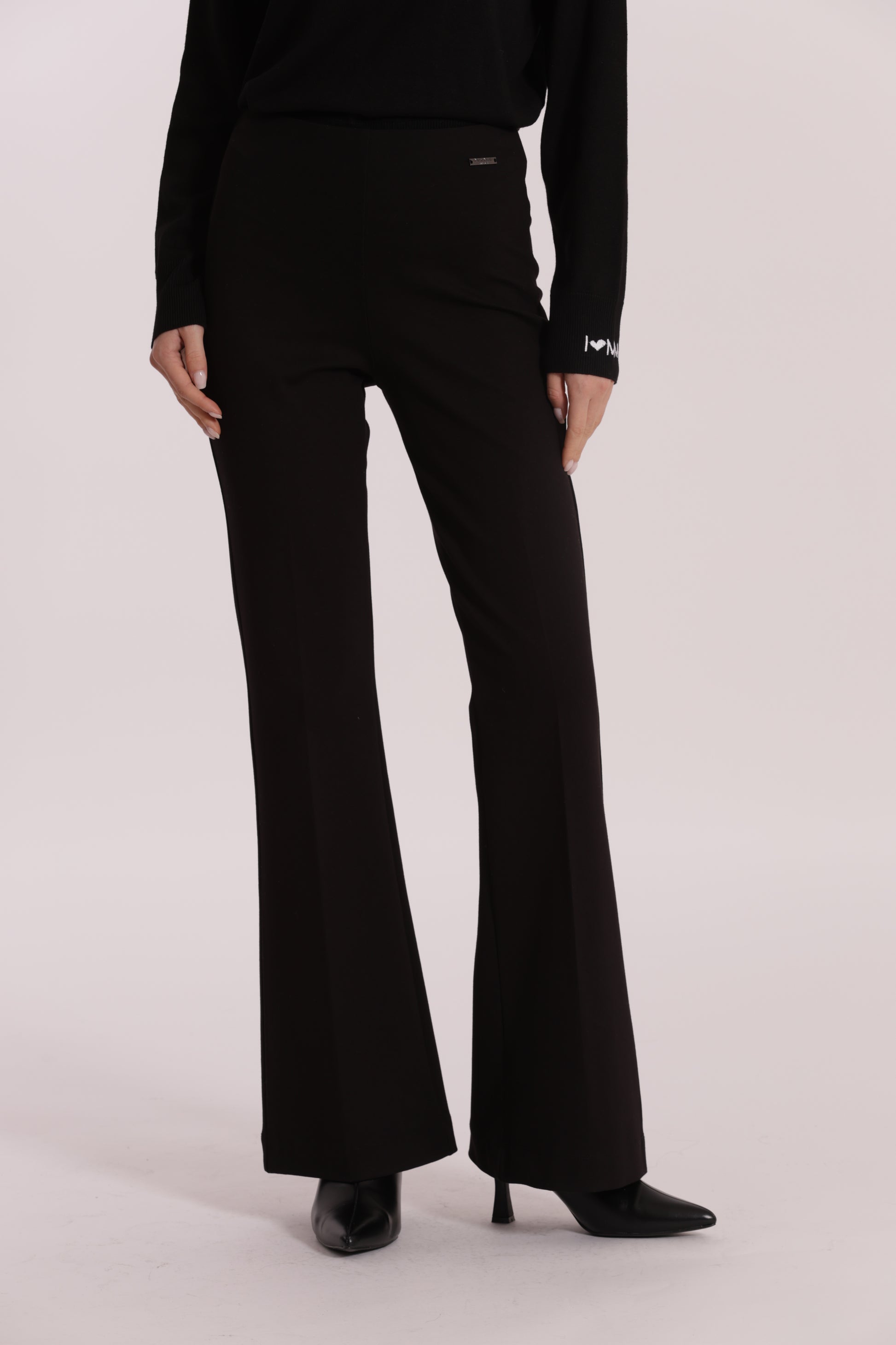 PANTALONE FLARE IN PUNTO MILANO