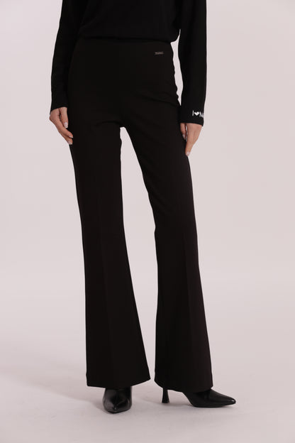 PANTALONE FLARE IN PUNTO MILANO