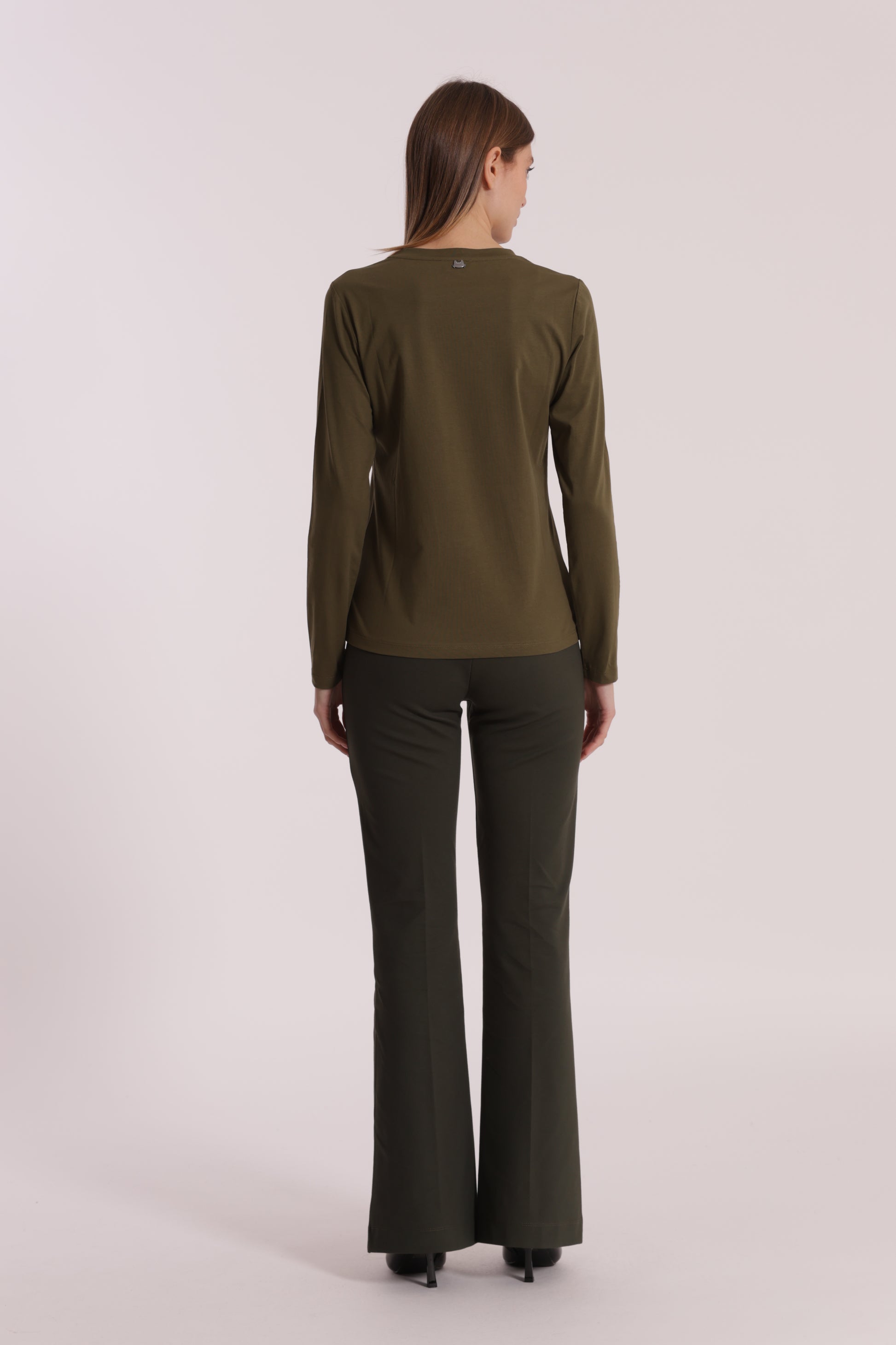 PANTALONE FLARE IN PUNTO MILANO