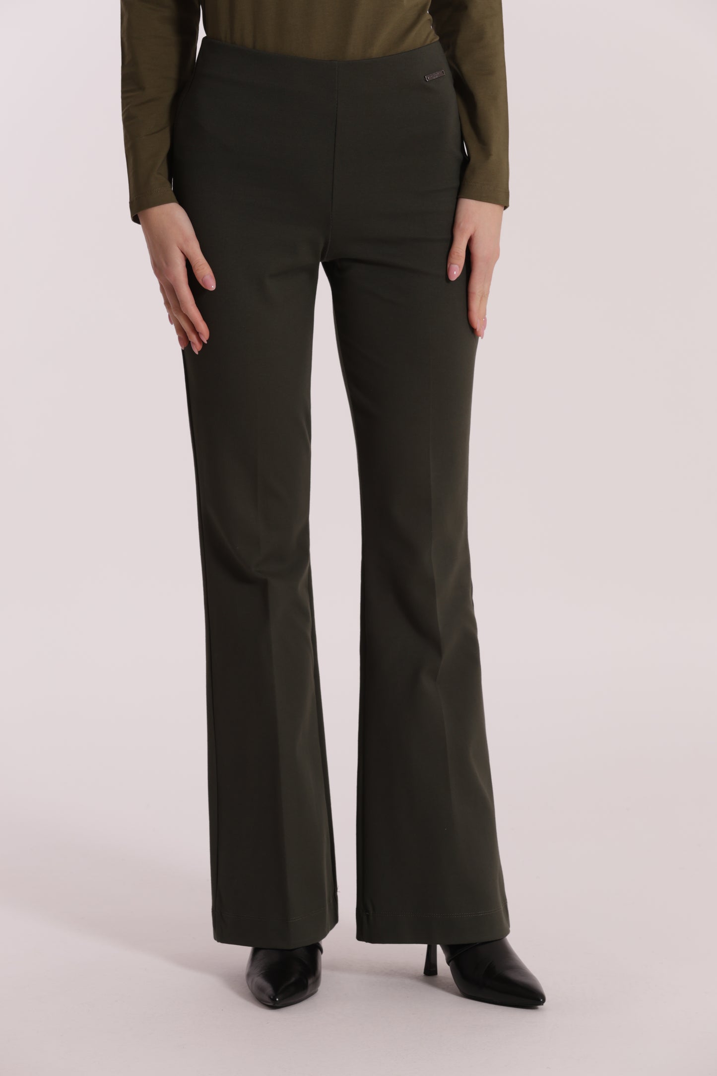 PANTALONE FLARE IN PUNTO MILANO