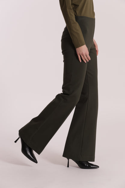 PANTALONE FLARE IN PUNTO MILANO