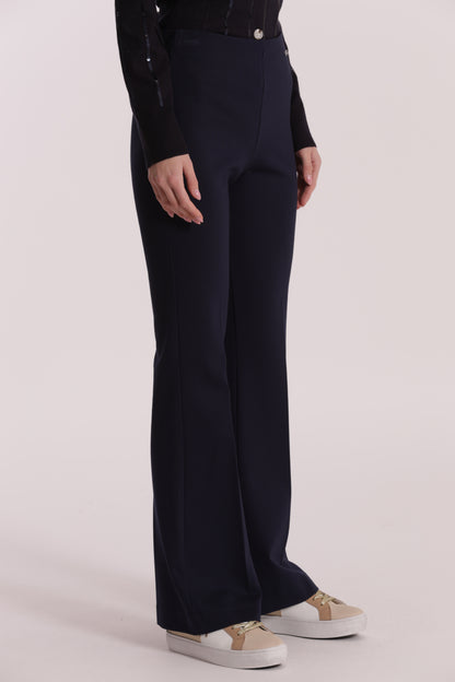 PANTALONE FLARE IN PUNTO MILANO