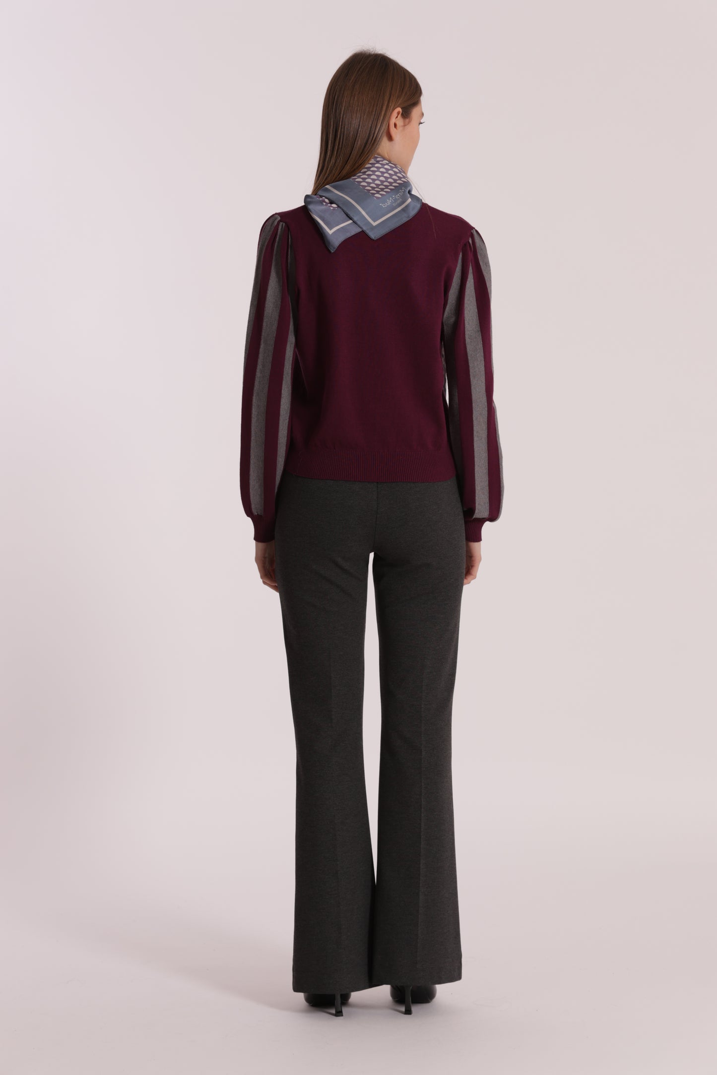 PANTALONE FLARE IN PUNTO MILANO