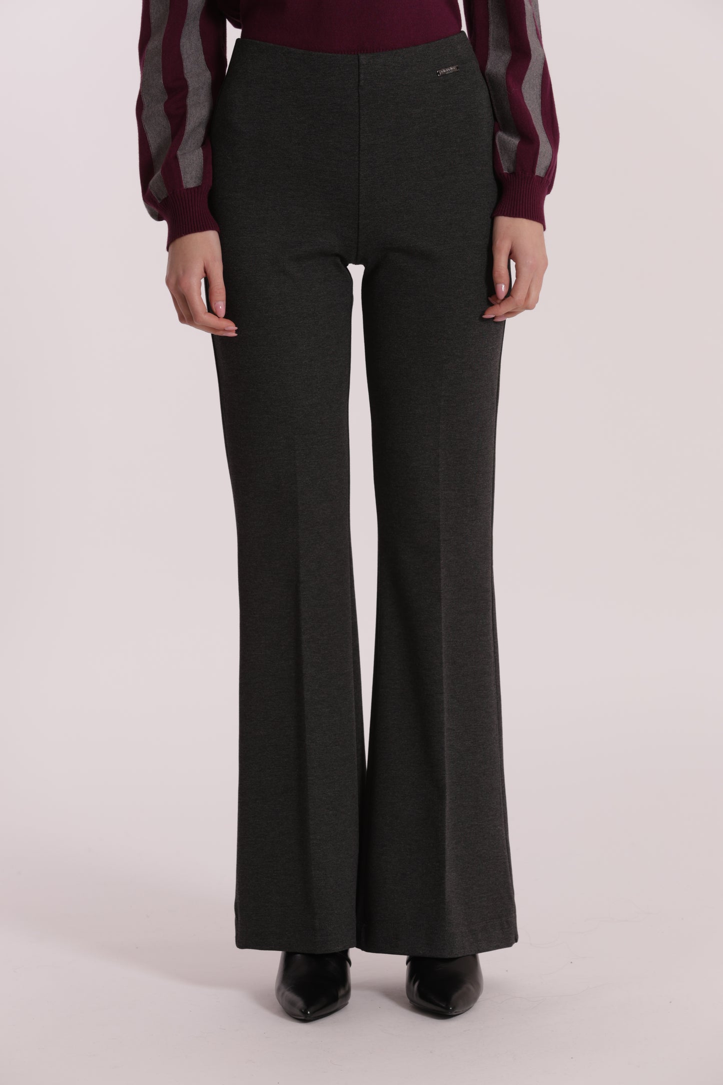 PANTALONE FLARE IN PUNTO MILANO